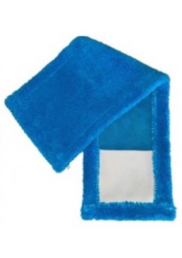 Насадка для швабри Ecofabric з мікрофібри Блакитна EF-0050-PR, 42 см х 10 см (Колір в асортименті)